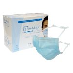 Medicom SafeMask SofSkin Anti-Fog Level 3 Tie-On Face Masks Blue (50)
