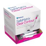 Medicom SafeMatrix Bands Clear Contour Narrow 4.5mm Mauve (50)