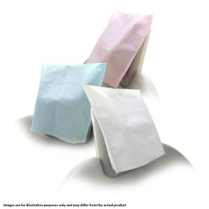 Medicom Headrest Covers Large 25cm x 30cm Pink (500)