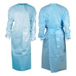 Medicom SafeWear Isolation Gowns AAMI Level 2 Regular Blue Non-Sterile (50)