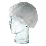 Medicom SafeBasics Theatre Caps Round 21" Dia. White (100)