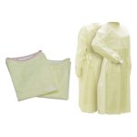 Medicom SafeWear Isolation Gowns AAMI Level 1 Regular Yellow Non-Sterile (50)