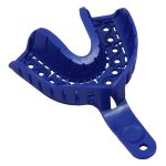 MDDI Impression Trays Disposable Large Lower Blue (25)