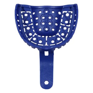 MDDI Impression Trays Disposable Large Upper Blue (25)