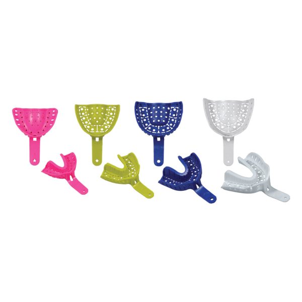 MDDI Impression Trays Disposable Large Upper Blue (25)