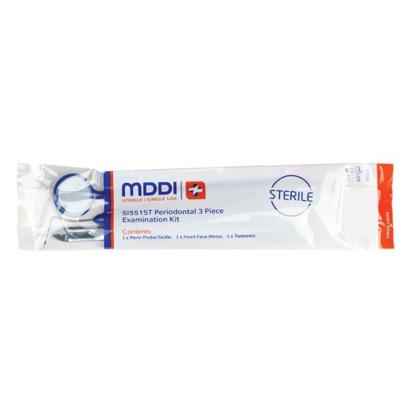 MDDI Periodontal Examination Kit 3 Piece Sterile (100)