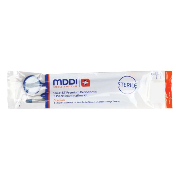 MDDI Periodontal Examination Kit 3 Piece Premium Sterile (100)