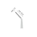 Medesy Tweezers De Bakey Curved 155mm with Knurled Handles