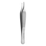 Medesy Tweezers Adson 1 x 2 Teeth 0.6mm Dia. 120mm