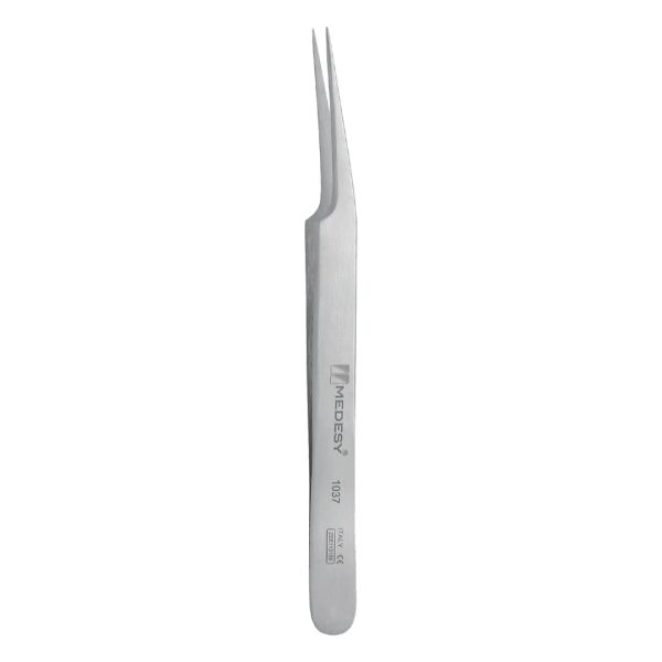 Medesy Tweezers Jeweller 120mm with Smooth Handles