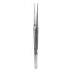 Medesy Tweezers Diamond Coated Straight 175mm with Knurled Handles