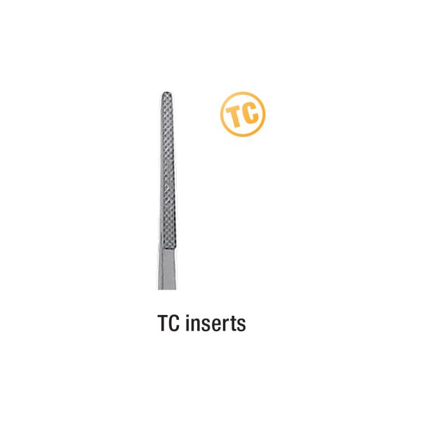 Medesy Tweezers Micro Tungsten Carbide 180mm with Knurled Handles