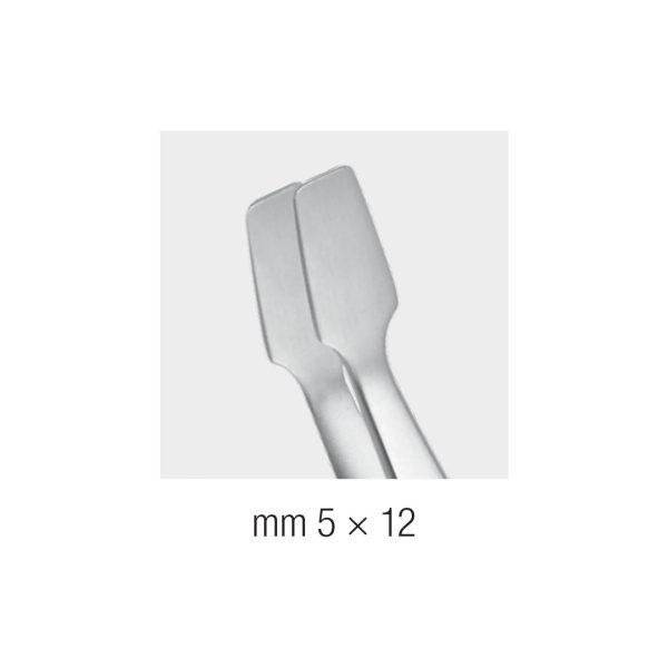 Medesy Tweezers Implant Membrane Curved 120mm