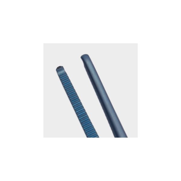 Medesy Tweezers Implant for Pins & Abutments Straight Titanium 155mm