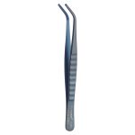 Medesy Tweezers Implant for Pins & Abutments Curved Titanium 150mm