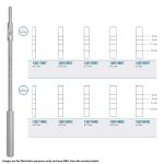 Medesy Osteotome Straight Concave No. 2RRC 3.2mm Dia. 165mm with Double Lock