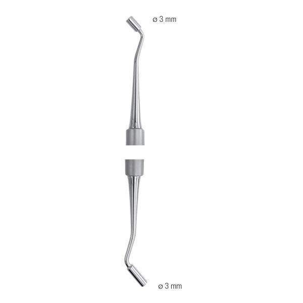 Medesy Bone Plugger No. BP1 3mm/3mm Dia. with 8mm Dia. Hollow Handle