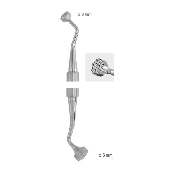 Medesy Bone Compactor 6mm/8mm Dia. with 8mm Dia. Hollow Handle