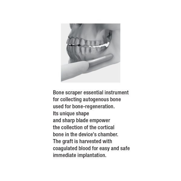 Medesy Bone Scraper Straight 155mm