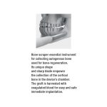 Medesy Bone Scraper Curved 150mm
