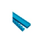 Medesy Gammafix Silicone Insert Blue V Shaped 135mm x 10mm x 20mm (LxWxH)