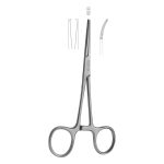 Medesy Forceps Rochester-Kocher Curved 1 x 2 Teeth 140mm