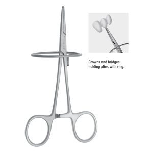 Medesy Crown & Bridge Holding Plier with Ring 125mm