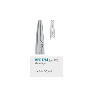 Medesy Needle Holders Mayo-Hegar Straight 180mm