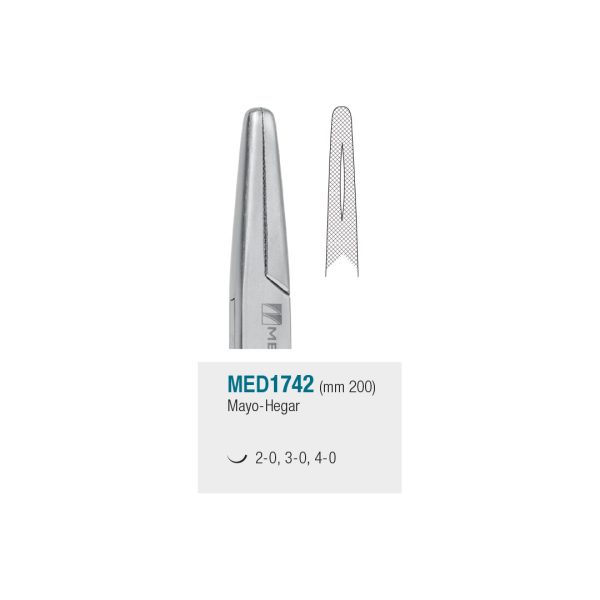Medesy Needle Holders Mayo-Hegar Straight 200mm