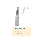 Medesy Needle Holders Crile-Wood Curved Tungsten Carbide 150mm