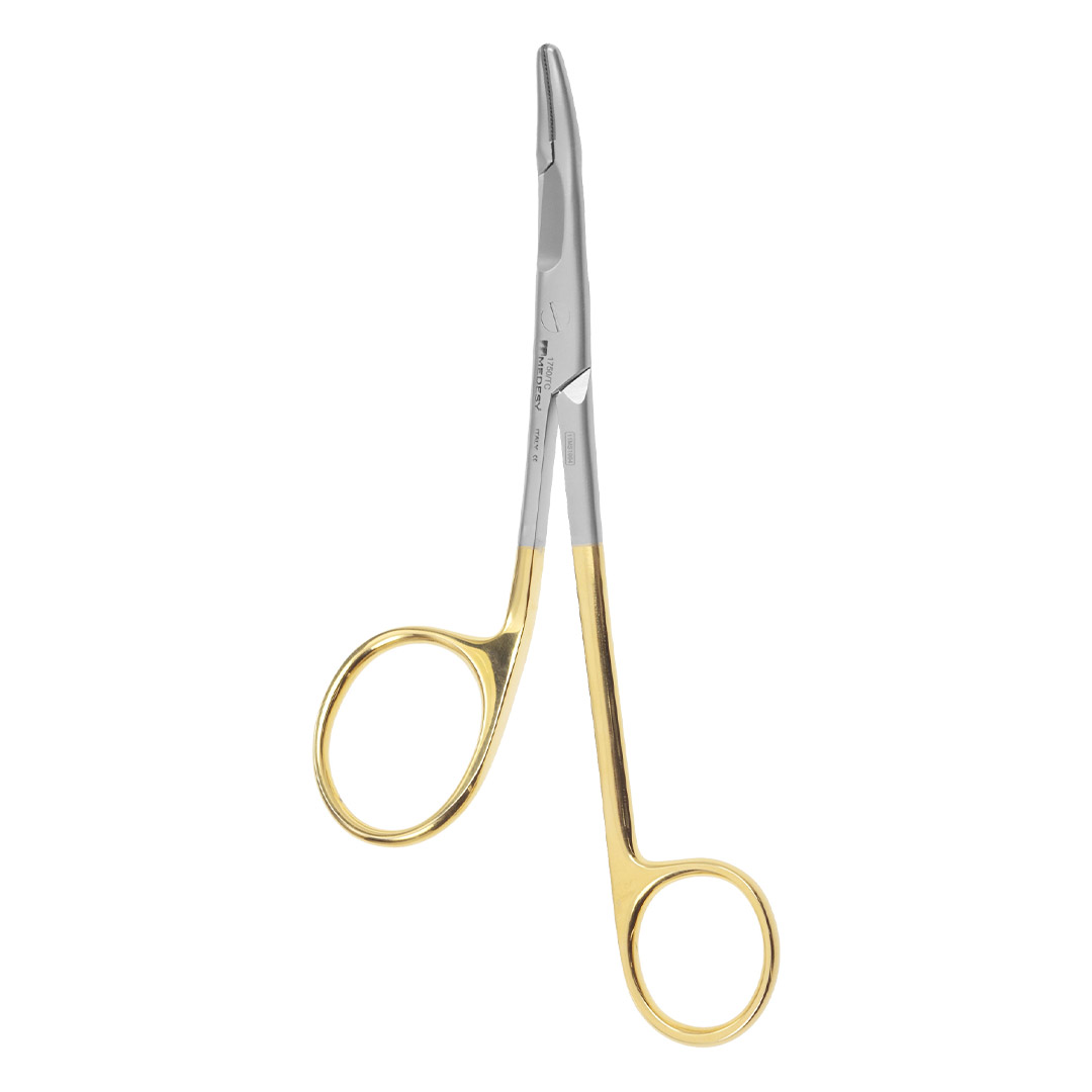 Medesy Needle Holders Gillies Curved Left Hand Tungsten Carbide 160mm Medesy Needle Holders Gillies Curved Left Hand Tungsten Carbide 160mm