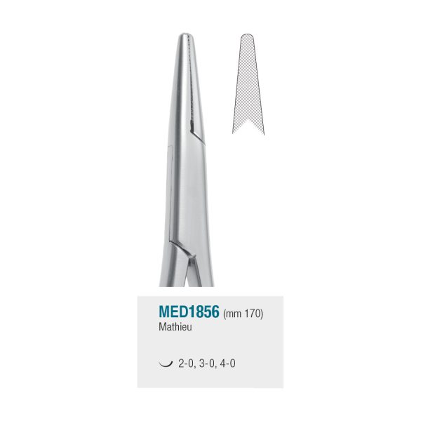 Medesy Needle Holders Mathieu Straight 170mm