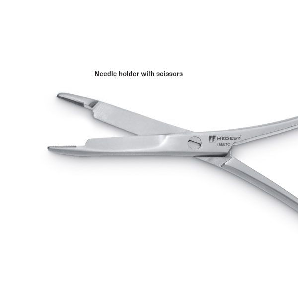 Medesy Needle Holders Mathieu-Olsen Straight Tungsten Carbide 170mm
