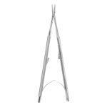 Medesy Needle Holders Barraquer Straight 160mm with Knurled Handles