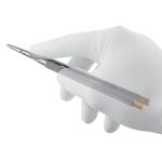 Medesy Needle Holders Barraquer Straight 160mm with Knurled Handles