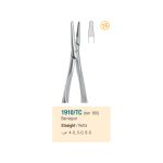 Medesy Needle Holders Barraquer Straight Tungsten Carbide 160mm with Knurled Handles