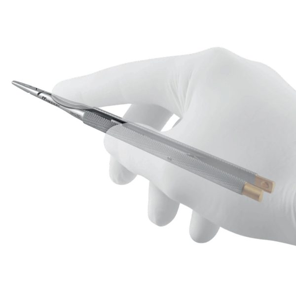 Medesy Needle Holders Barraquer Straight Tungsten Carbide 160mm with Knurled Handles