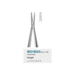 Medesy Needle Holders Castroviejo Straight 140mm with Knurled Handles