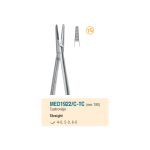 Medesy Needle Holders Castroviejo Straight Tungsten Carbide 180mm with Knurled Handles
