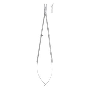 Medesy Scissors Micro Surgical Jacobson Curved 155mm