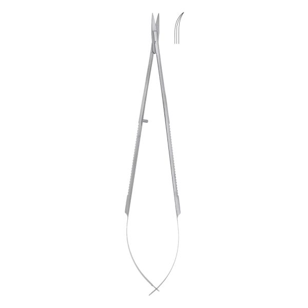 Medesy Scissors Micro Surgical Jacobson Curved 155mm