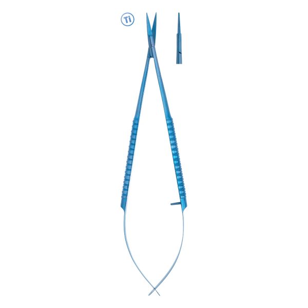 Medesy Scissors Micro Surgical Straight Titanium 180mm