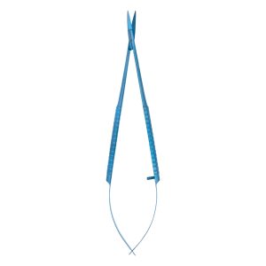 Medesy Scissors Micro Surgical Curved Titanium 180mm