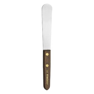 Medesy Plaster & Alginate Mixing Spatula Curved with Wooden Handle 230mm