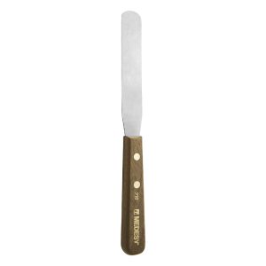 Medesy Plaster & Alginate Mixing Spatula Straight with Wooden Handle 205mm