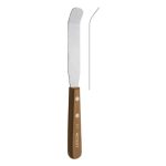Medesy Plaster & Alginate Mixing Spatula Curved Rigid with Wooden Handle 200mm