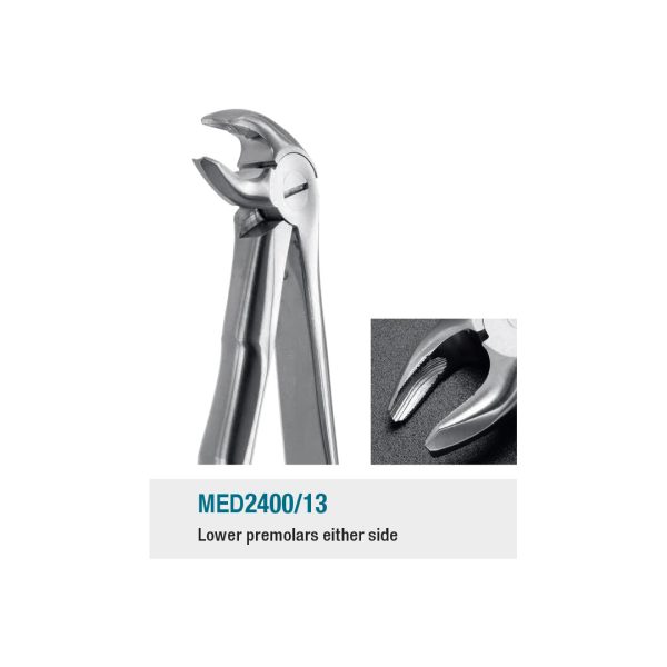 Medesy Extraction Forceps No. 13 with Blade Beaks