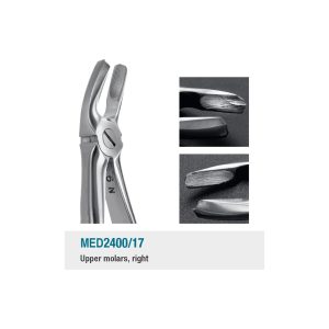 Medesy Extraction Forceps No. 17 with Blade Beaks