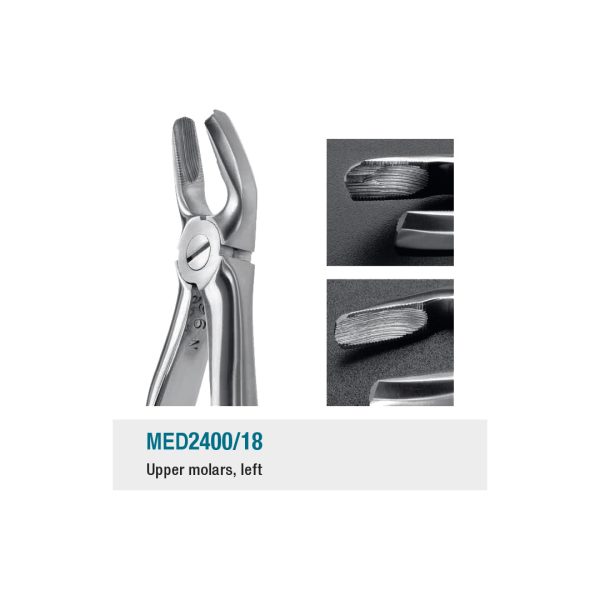 Medesy Extraction Forceps No. 18 with Blade Beaks