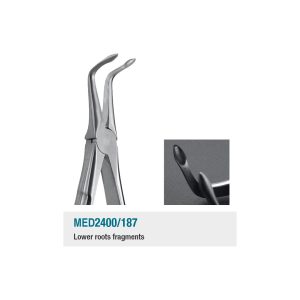 Medesy Extraction Forceps No. 187 with Blade Beaks